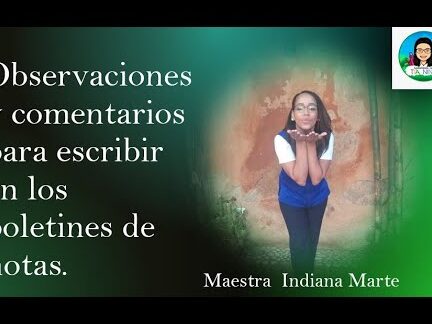 Frases para boletas de calificaciones primaria