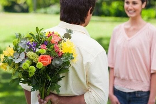 Frases para enviar flores anónimas