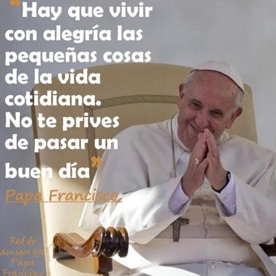 Frases para Papa Francisco