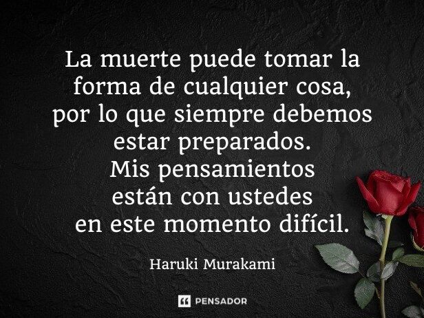 Frases para nuestros difuntos