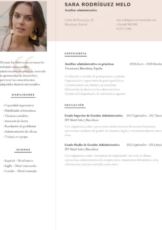 Frases para terminar un currículum