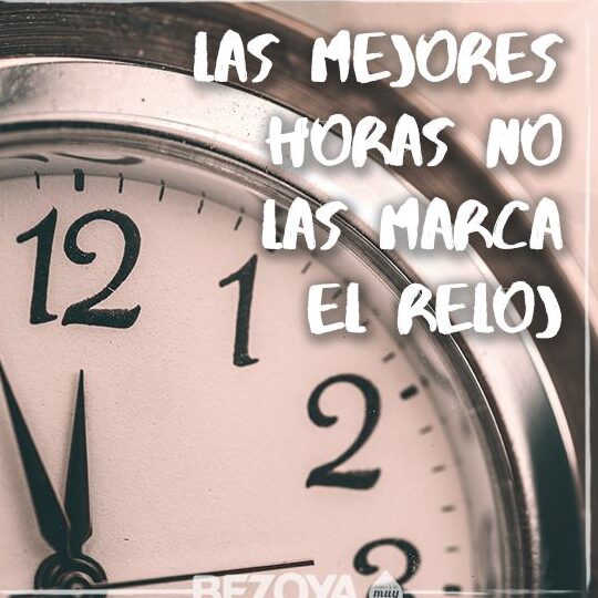 Frases para grabar en un reloj