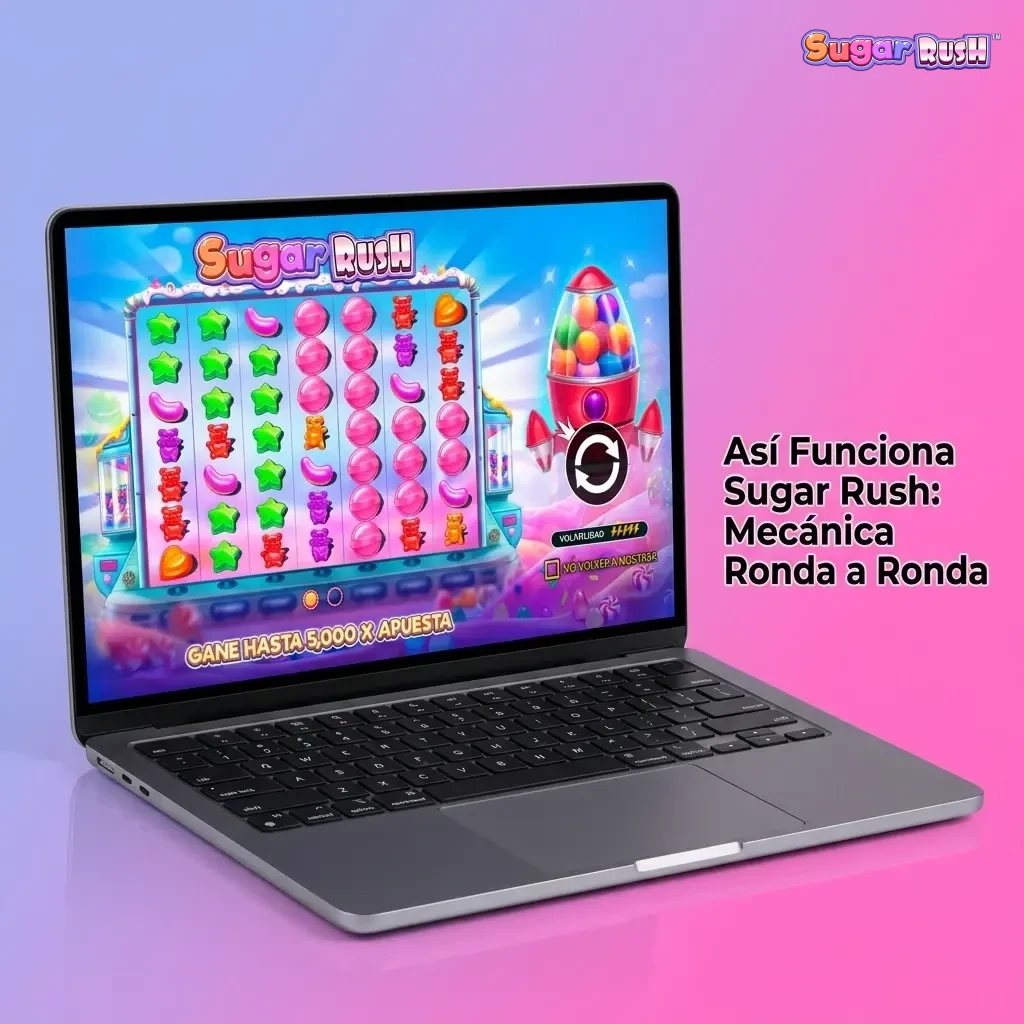 Mecánica ronda a ronda de Sugar Rush: clusters, multiplicadores y giros gratis explicados paso a paso