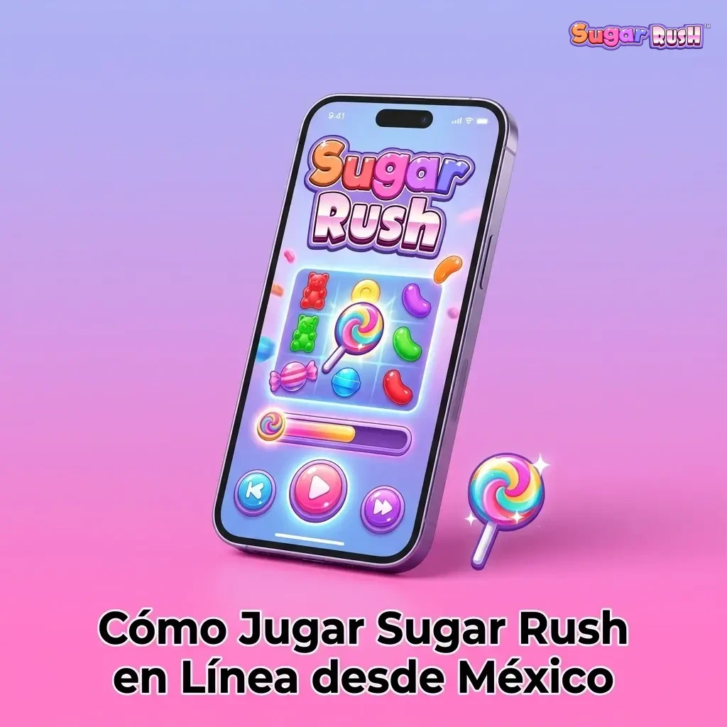 Guía paso a paso para jugar Sugar Rush en línea desde México: registro, depósito y retiro en casinos verificados.