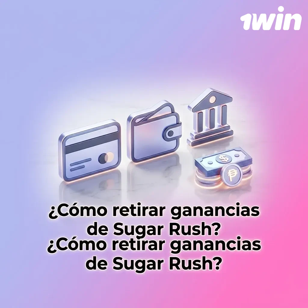 Guía para retirar ganancias de Sugar Rush en 1win México: pasos desde la app hasta recibir tu pago