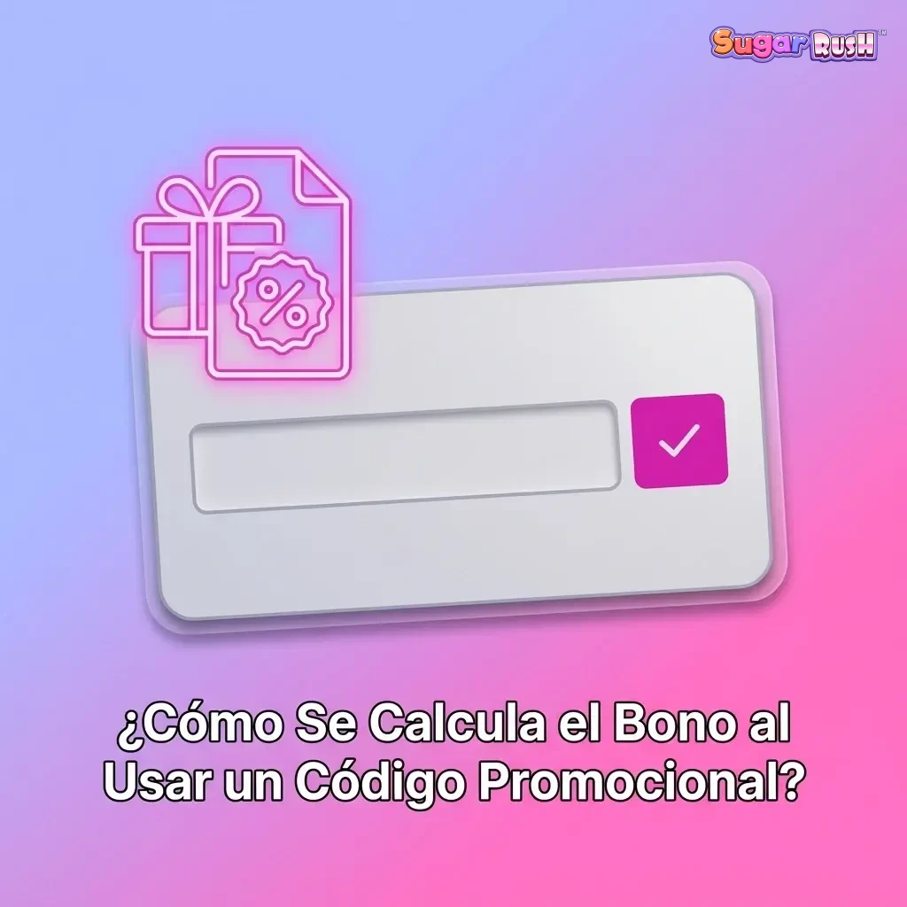 Cálculo de bono con código promocional Sugar Rush: porcentaje del depósito, tope máximo y ejemplos con 1win México