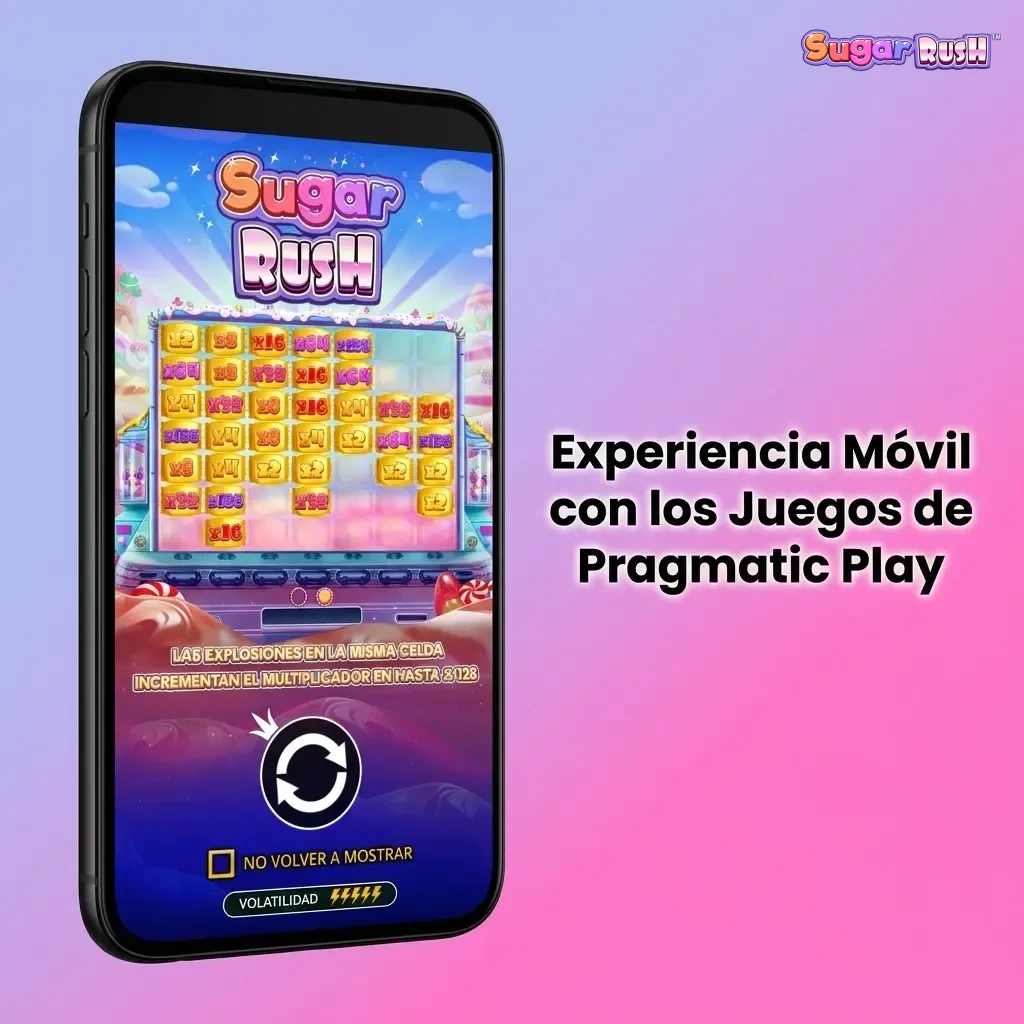 Juegos de Pragmatic Play en móvil con diseño responsivo, compatibles con iOS y Android en México