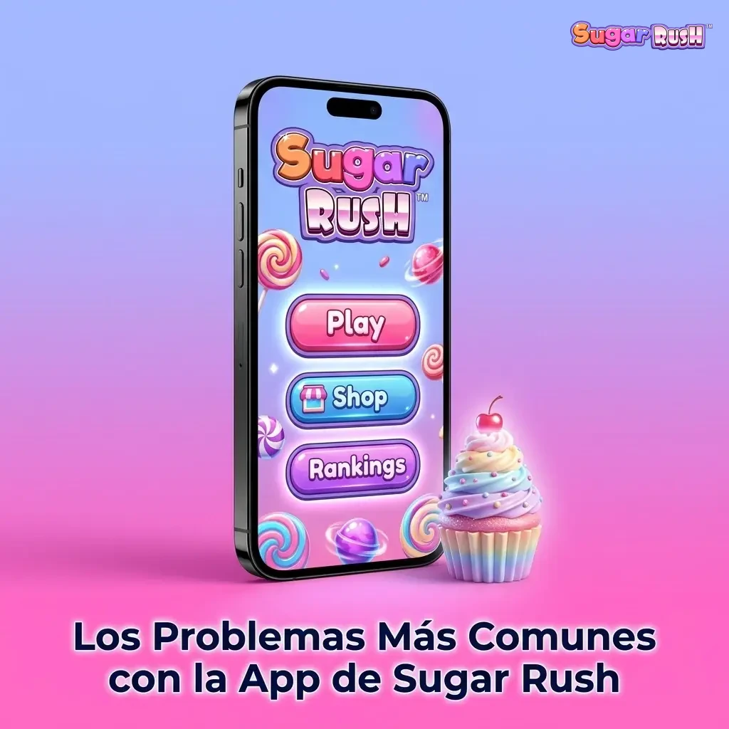 Solución a problemas comunes de la app Sugar Rush: instalación, carga, pantalla, sesión y bonos no disponibles.