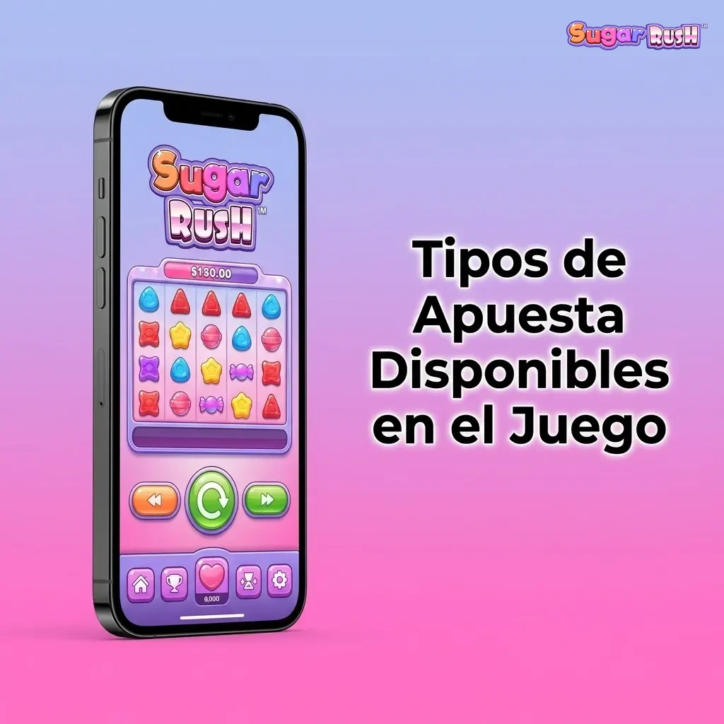 Tipos de apuesta en Sugar Rush: fija, progresiva, autojuego y compra de bonificación para cada perfil