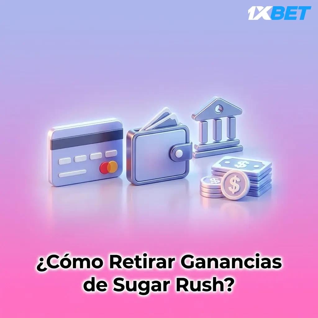 Pasos para retirar ganancias de Sugar Rush desde la app usando SPEI, Skrill o AstroPay