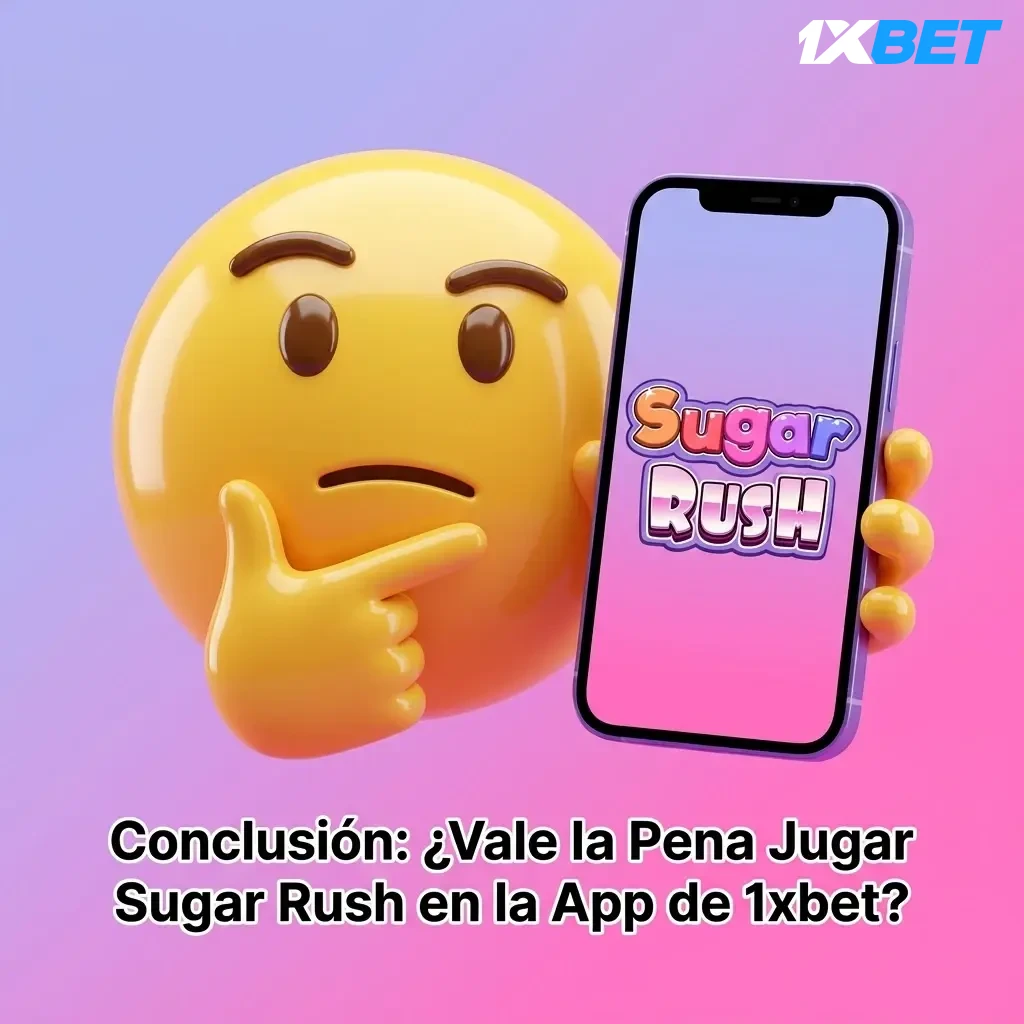 Juega Sugar Rush en la app de 1xbet México con RTP 96.50% y bono hasta 40,000 MXN vía SPEI y OXXO Pay