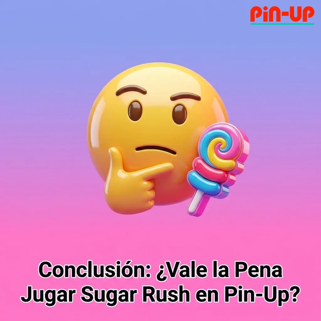 Tragamonedas Sugar Rush en Pin-Up con RTP 96.5%, bono hasta $100,000 MXN y soporte en español para jugadores mexicanos