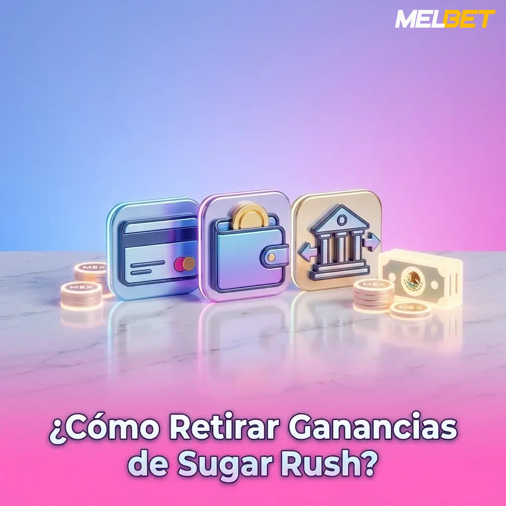 Guía para retirar ganancias de Sugar Rush: SPEI, AstroPay y criptomonedas paso a paso